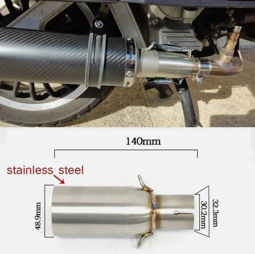 51mm motorcycle exhaust - motorcycle, middle