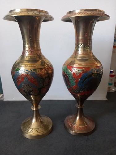 Pair vintage decorative - pair,