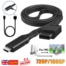 For Wii to HDMI Adapter Converter with USB Cable High Speed Game Conversion Cord