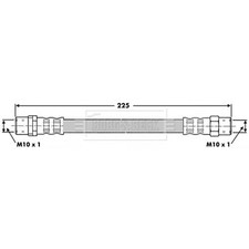 Brake Hose For BMW 3 Series