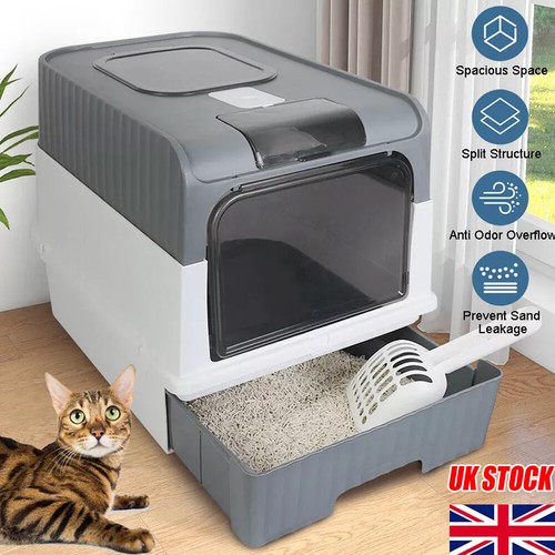 Large cat litter box - uk, self