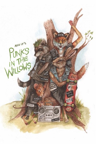Punks the willows book - book, *