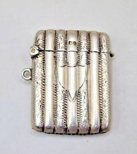 Sterling Silver Vesta Case