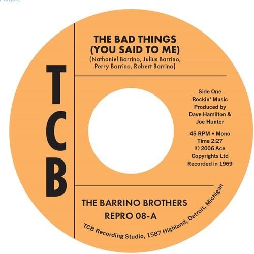 The bad things - things, said
