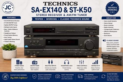 Technics ex140 stereo - technics, sa-ex140