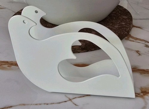 Ikea dove bird napkin holder - bird,