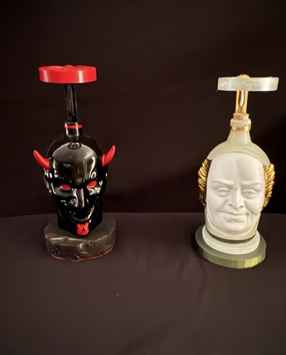 Angels demons bottle - angels, lamp