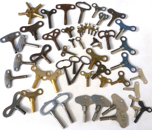 Job lot clock keys pocket - job,