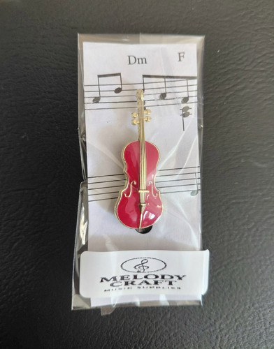 Melody craft red enamel violin - enamel,
