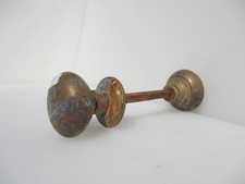 Victorian brass door knobs - brass,