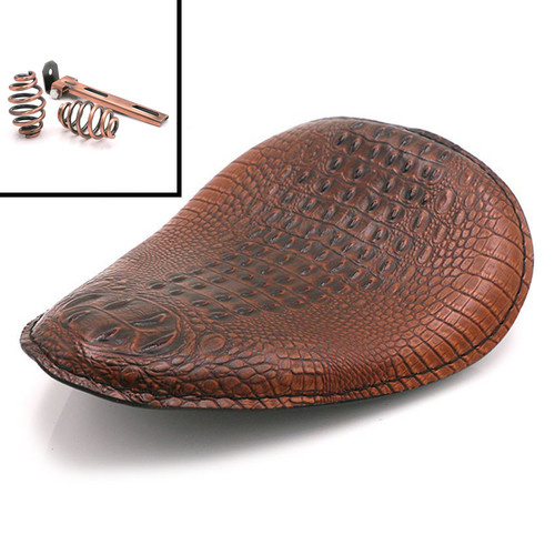 Brown alligator solo bobber - alligator,