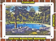 Metal Sign - Connecticut