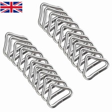 10/20pcs Triangle Rings Buckle