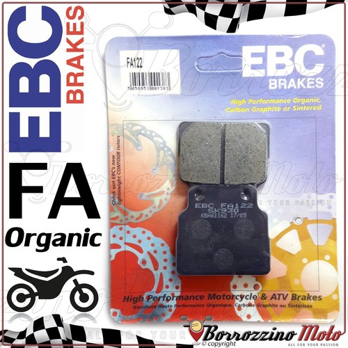 Brake pads organic ebc - brake, fa122