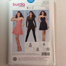 Burda 6930 Strapless Bodice