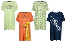 LADIES CHARACTER NIGHTIE EX UK STORE UK 6-24 SHORT SLEEVE NIGHTDRESS 4 STYLES