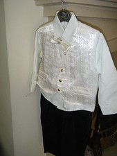 BOYS CHRISTENING / WEDDING OUTFIT SUIT 9 - 12 MONTHS