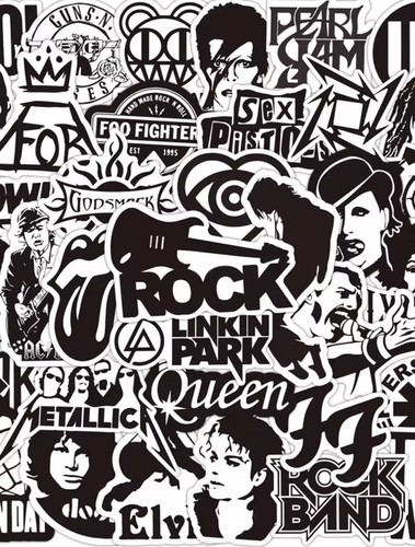 Black white rock - 25,