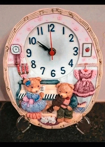 Vintage hand painted teddy - vintage,