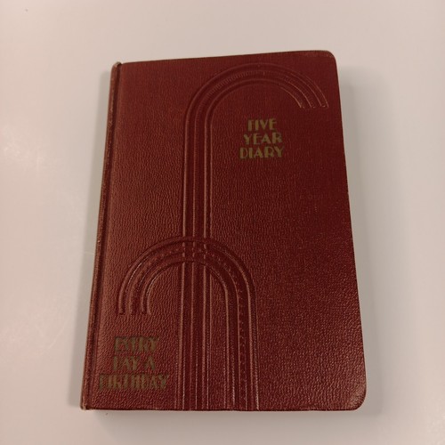 Five year diary - hc, (1935)