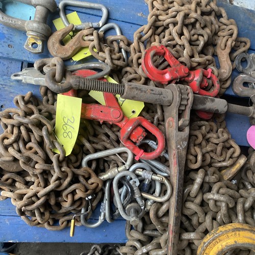 Skip lorry chains wagon - skip,
