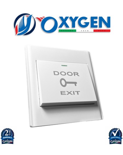 Door exit push button - button, for