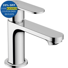 hansgrohe Rebris S 80 CoolStart Basin Mixer Tap - Chrome