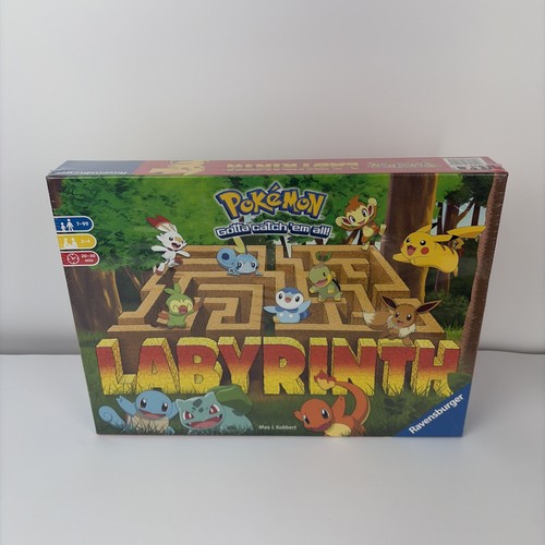 Pokemon labyrinth board game - board,