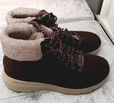 Skechers Glacial Boots Brown Size 4.5