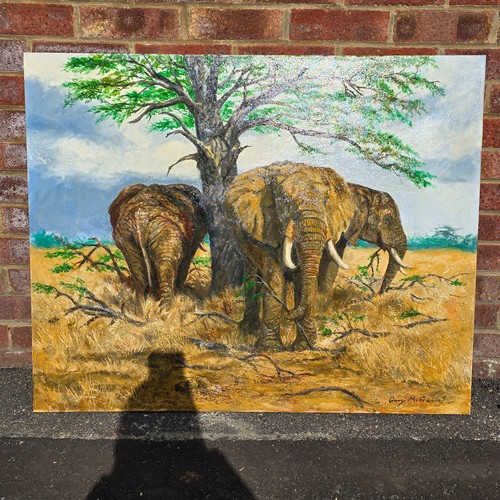 Large original elephant oil - original,