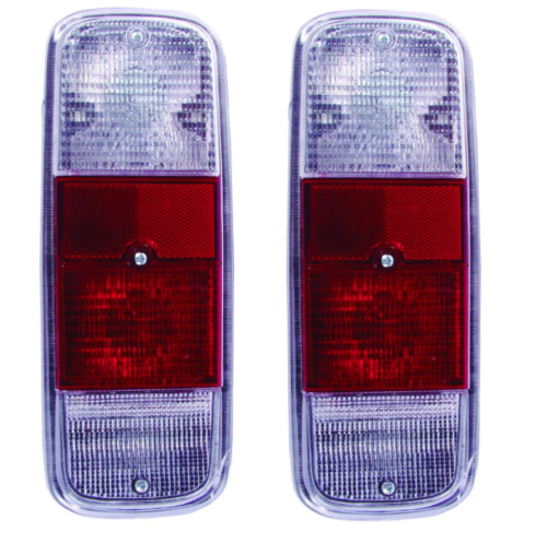 Camper clear and - camper, rear