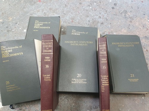 Law books halsbury - law,