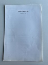 Porsche 968 Tiptronic 928 GTS 911 Carrera 2 4 Turbo Tech Data Spec Brochure 1992