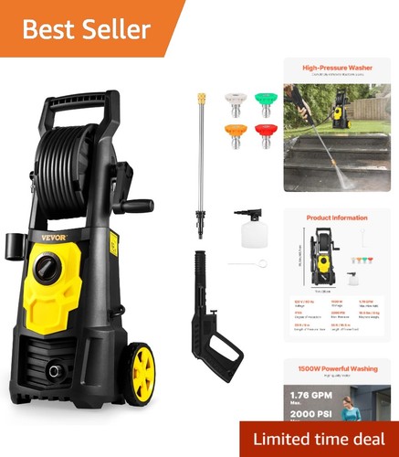 Powerful 2000 psi - 2000, electric