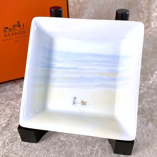 Hermes paris ashtray porcelain - hermes,
