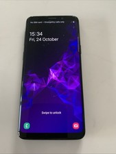 Samsung Galaxy S9 SM-G960 - 64GB - Midnight Black Locked EE