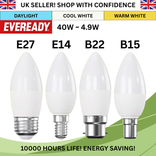 Led 40w candle - 4.9w~40w,