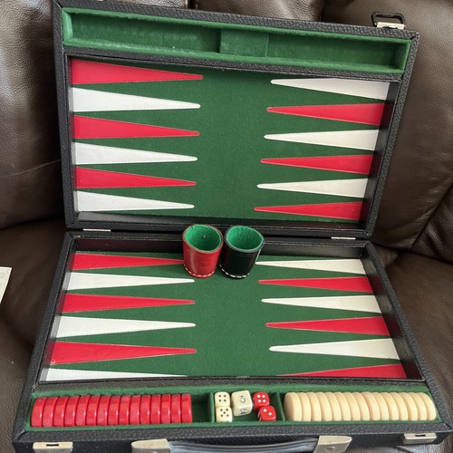 Vintage large backgammon - backgammon, set