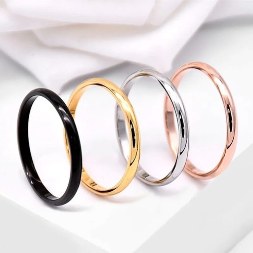 2mm thin stackable ring - 2mm,