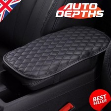 New Car Armrest Pad Cover universal Center Console Box PU Leather Cushion Mat UK