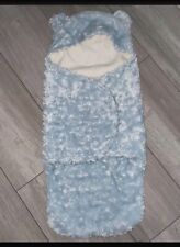 Universal Cost Warm foot muff for stroller / pram blue