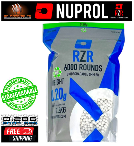 Airsoft bbs nuprol rzr - airsoft,