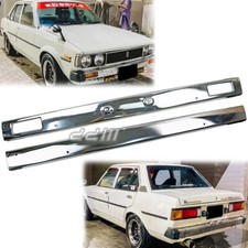 Front Rear Steel Chrome Bumper