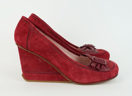 Unusual high heel wedges - high,