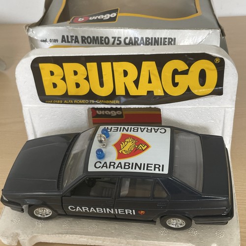 Bburago alfa romeo 75 - 1/24,