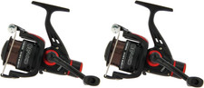 Two X CKR30 Match & Coarse Fishing Reel with Rear Drag Pre Loaded with 8Lb Line