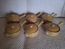 Denby Ode Lidded Soup Bowls x