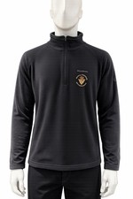 Craghoppers black zip - black, 1/4
