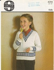 Child  Boy Girl Fair Isle