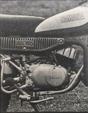 YAMAHA TY50P -2 PAGES OF ORIGINAL ROAD TESTS, ARTICLES, INFO ETC